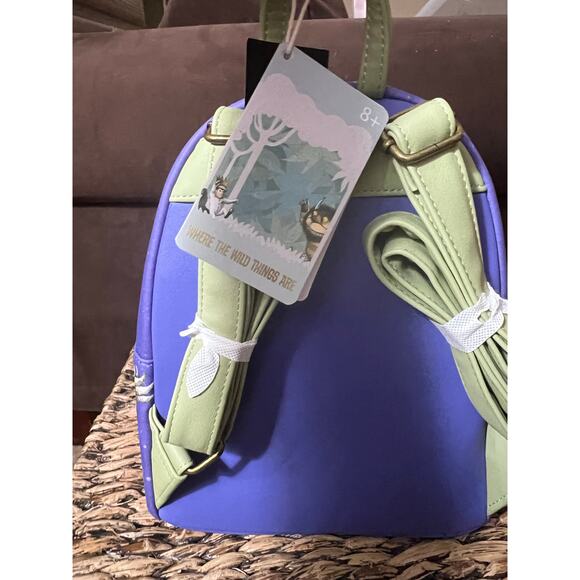 Loungefly Purple Wild Things Shoulder Bag - Picture 5 of 8